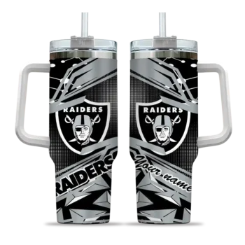 custom las vegas raiders abstract paths black curved tumbler best selling.webp
