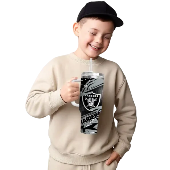custom las vegas raiders abstract paths black curved tumbler latest model.webp
