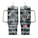 custom las vegas raiders marbled stripes black curved tumbler best selling.webp