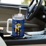 custom los angeles rams claw cut blue black curved tumbler best selling.webp