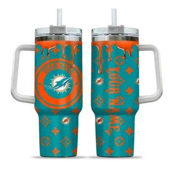 custom miami dolphins bullseye drips aqua curved tumbler best selling.webp