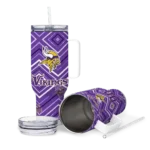 custom minnesota vikings bold diamonds purple curved tumbler best selling.webp