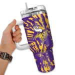 custom minnesota vikings burst swirl purple curved tumbler best selling.webp