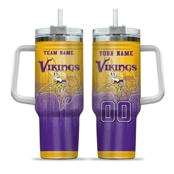 custom minnesota vikings gradient dots purple curved tumbler best selling.webp