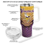 custom minnesota vikings hex texture purple curved tumbler best selling.webp