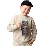 custom minnesota vikings superman shield purple gray curved tumbler best selling.webp