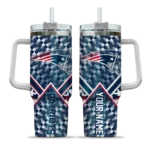 custom new england patriots chevron angle blue curved tumbler best selling.webp