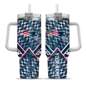 custom new england patriots chevron angle blue curved tumbler best selling.webp