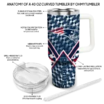 custom new england patriots chevron angle blue curved tumbler best selling.webp