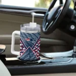 custom new england patriots chevron angle blue curved tumbler best selling.webp