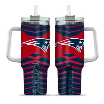 custom new england patriots chevron layers blue curved tumbler best selling.webp