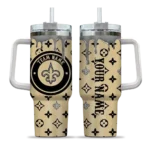 custom new orleans saints bullseye drips gold curved tumbler best selling.webp