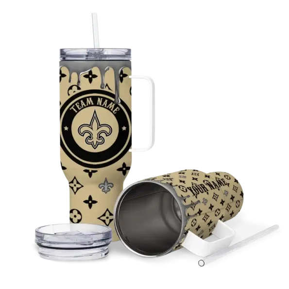 custom new orleans saints bullseye drips gold curved tumbler high quality.webp