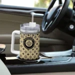 custom new orleans saints bullseye drips gold curved tumbler best selling.webp