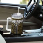 custom new orleans saints leopard zipper gold curved tumbler best selling.webp