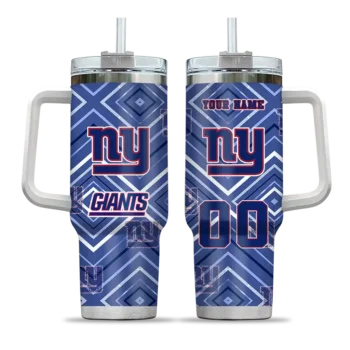 custom new york giants bold diamonds blue curved tumbler best selling.webp