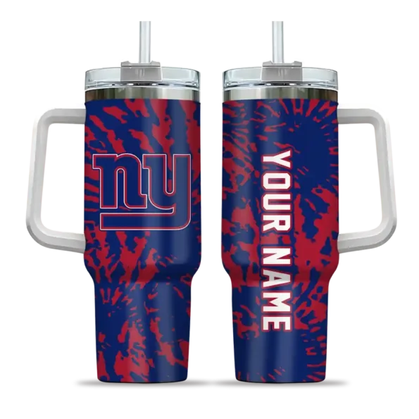custom new york giants burst swirl blue curved tumbler best selling.webp