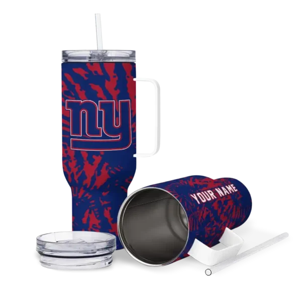 custom new york giants burst swirl blue curved tumbler high quality.webp