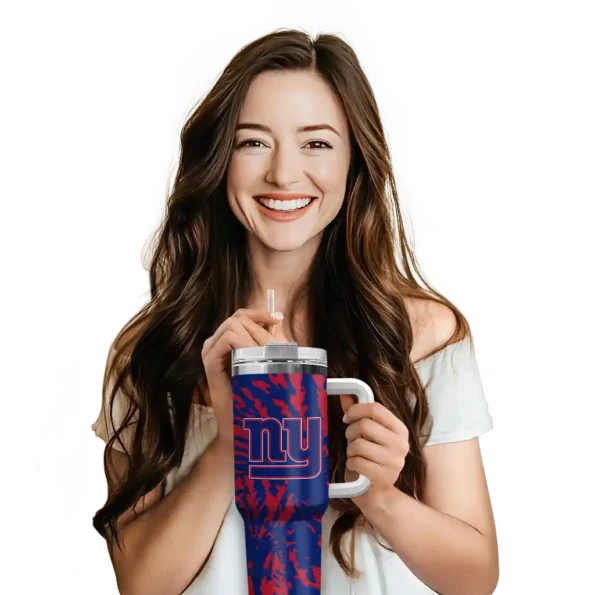 custom new york giants burst swirl blue curved tumbler premium grade.webp
