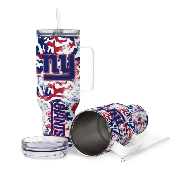 custom new york giants camo mashup blue white curved tumbler high quality.webp