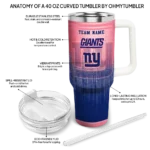 custom new york giants gradient dots blue curved tumbler best selling.webp