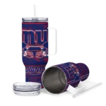 custom new york giants honey streaks blue curved tumbler best selling.webp