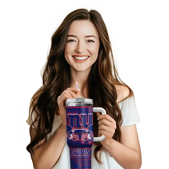 custom new york giants honey streaks blue curved tumbler premium grade.webp