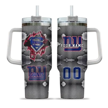 custom new york giants superman shield blue gray curved tumbler best selling.webp