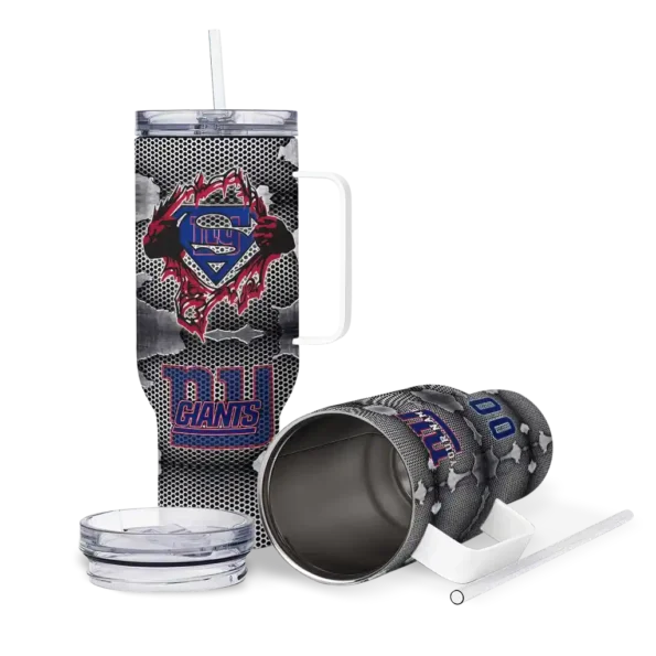 custom new york giants superman shield blue gray curved tumbler high quality.webp