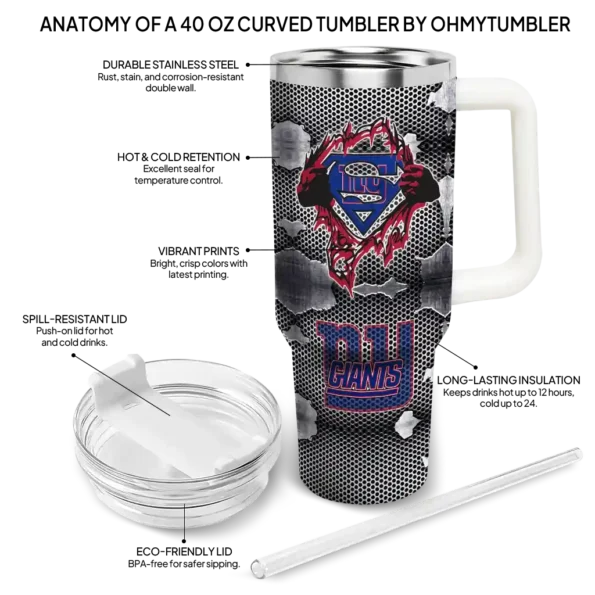 custom new york giants superman shield blue gray curved tumbler new arrival.webp