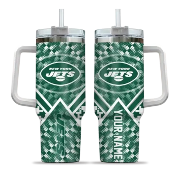custom new york jets chevron angle green curved tumbler best selling.webp