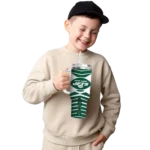 custom new york jets chevron layers green curved tumbler best selling.webp