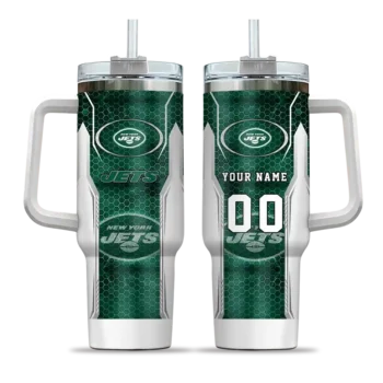 custom new york jets hexagon armor green curved tumbler best selling.webp