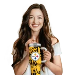 custom pittsburgh steelers burst swirl gold curved tumbler best selling.webp