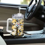 custom pittsburgh steelers camo mashup gold white curved tumbler best selling.webp