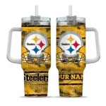 custom pittsburgh steelers honey streaks gold curved tumbler best selling.webp