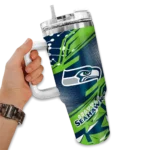 custom seattle seahawks abstract paths blue curved tumbler best selling.webp