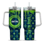 custom seattle seahawks bullseye drips blue curved tumbler best selling.webp