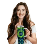 custom seattle seahawks bullseye drips blue curved tumbler best selling.webp
