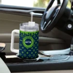 custom seattle seahawks bullseye drips blue curved tumbler best selling.webp