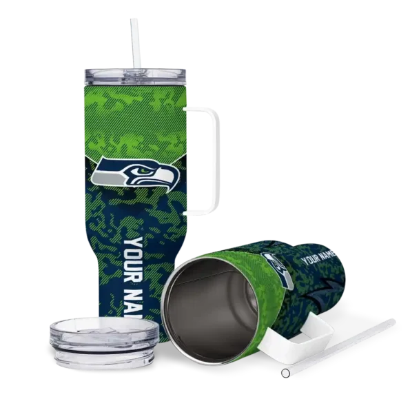 custom seattle seahawks chevron stripe blue curved tumbler high quality.webp