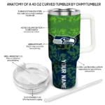 custom seattle seahawks chevron stripe blue curved tumbler best selling.webp