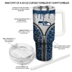 custom seattle seahawks leopard zipper blue curved tumbler best selling.webp