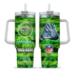 custom seattle seahawks marbled stripes blue curved tumbler best selling.webp