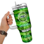 custom seattle seahawks marbled stripes blue curved tumbler best selling.webp
