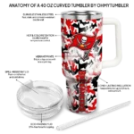 custom tampa bay buccaneers camo mashup red white curved tumbler best selling.webp