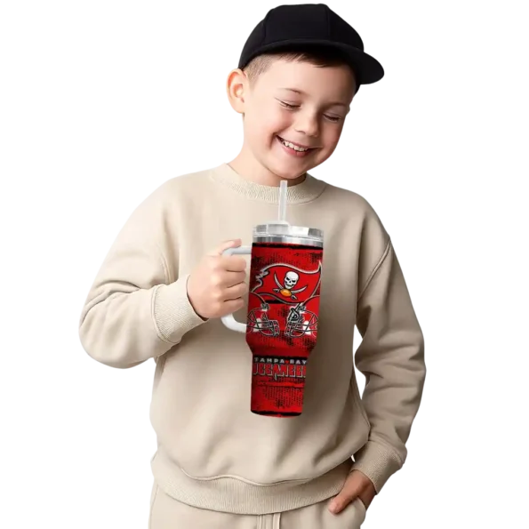 custom tampa bay buccaneers honey streaks red curved tumbler latest model.webp