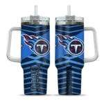 custom tennessee titans chevron layers navy curved tumbler best selling.webp