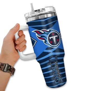 custom tennessee titans chevron layers navy curved tumbler fashion forward.webp
