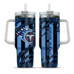 custom tennessee titans claw cut navy black curved tumbler best selling.webp